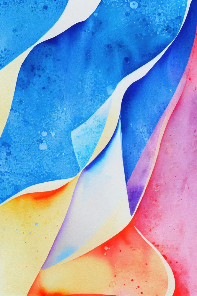 Mauro: Nature Inspired Abstract Watercolor  (Day 8)