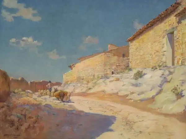 Montenard, Frederic: Old Provençal village