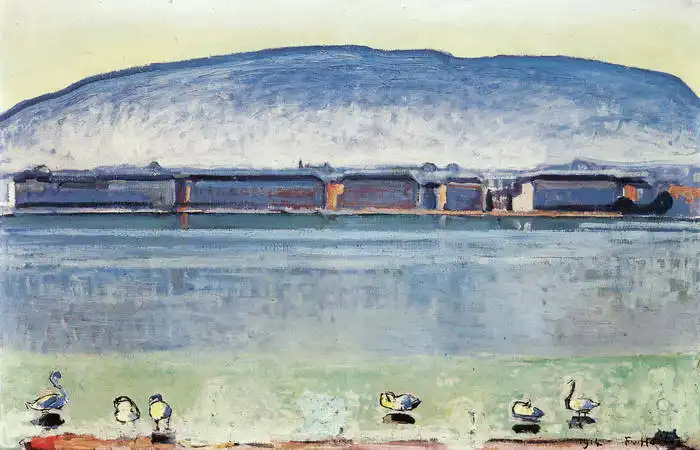 Hodler, Ferdinand: Lake Geneva and s...