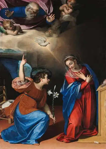 Pulzone, Scipione: The Annunciation
