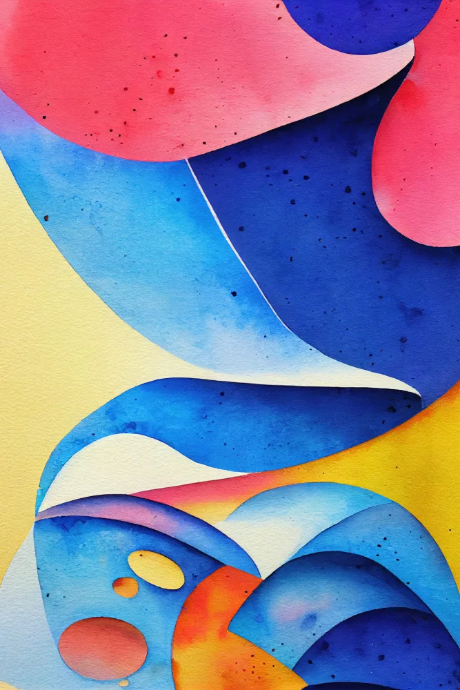 Mauro: Nature Inspired Abstract Watercolor  (Day 12)