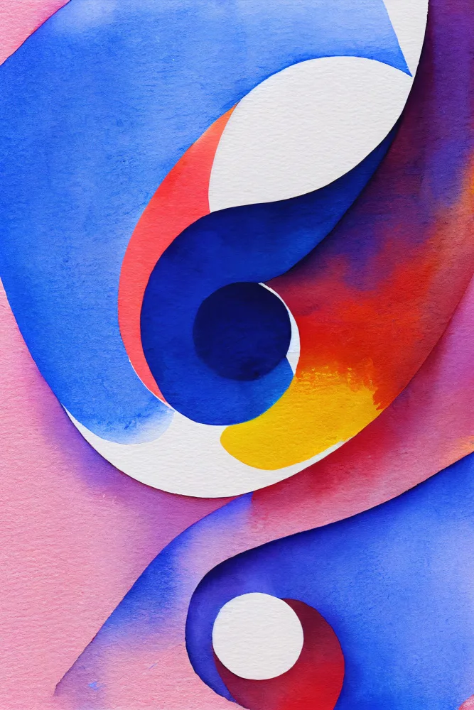Mauro: Nature Inspired Abstract Watercolor  (Day 13)