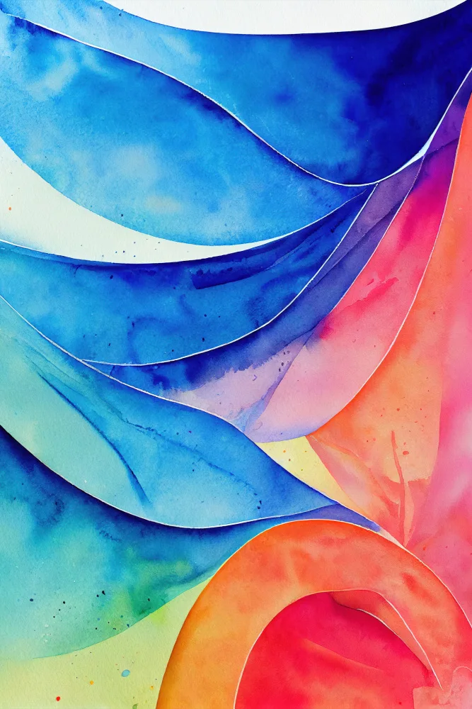 Mauro: Nature Inspired Abstract Watercolor  (Day 18)
