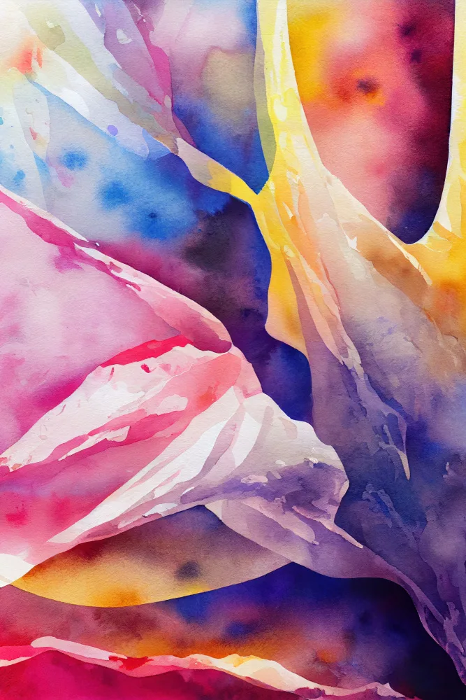 Mauro: Nature Inspired Abstract Watercolor  (Day 26)