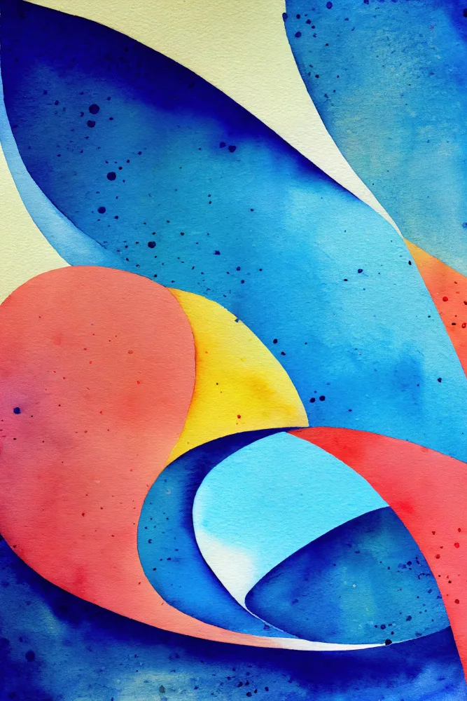Mauro: Nature Inspired Abstract Watercolor  (Day 30)