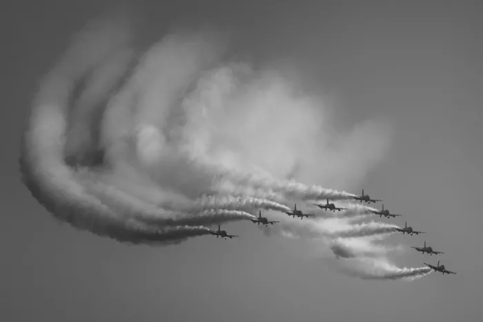 Bredice, Gianni: Frecce tricolori in action