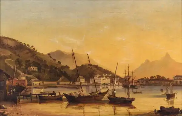Buvelot, Louis: Gamboa Cove et cimetière anglais
