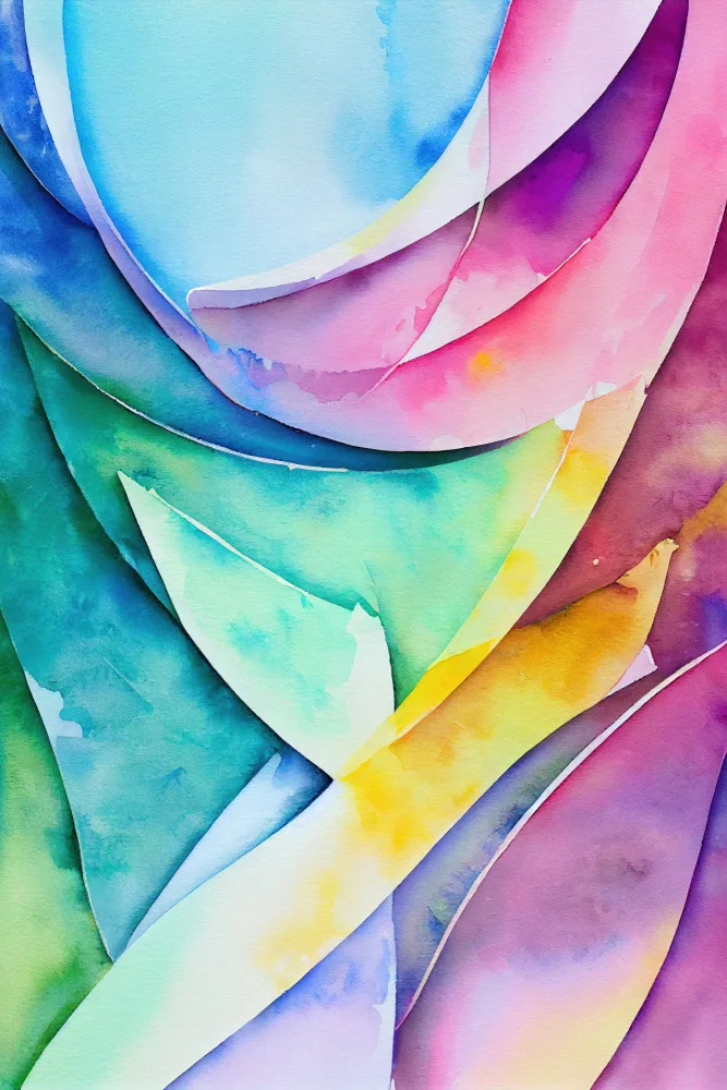 Mauro: Nature Inspired Abstract Watercolor  (Day 63)