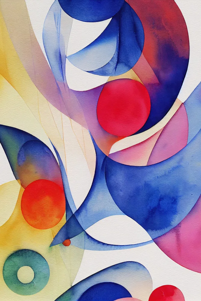 Mauro: Nature Inspired Abstract Watercolor  (Day 70)