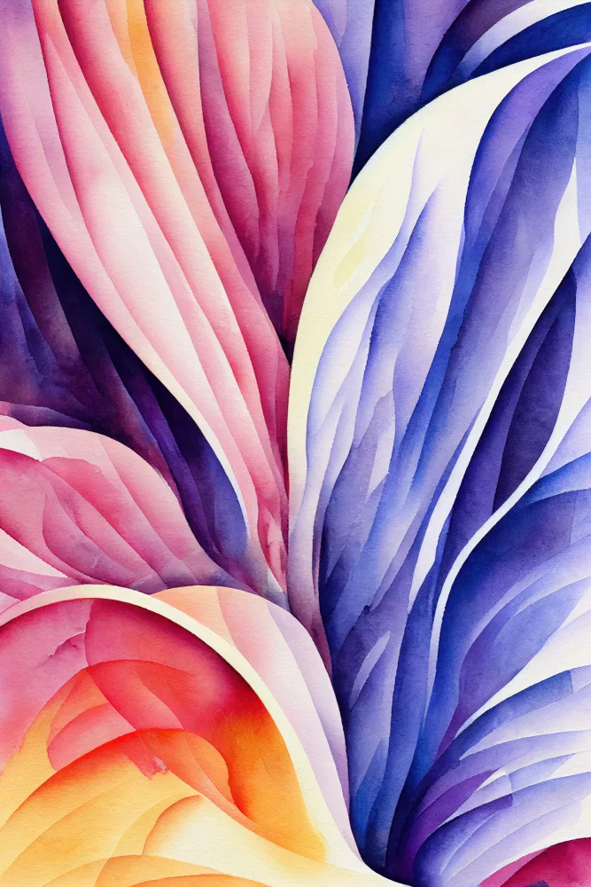 Mauro: Nature Inspired Abstract Watercolor  (Day 71)