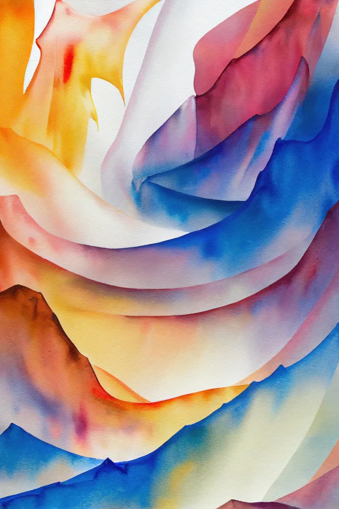 Mauro: Nature Inspired Abstract Watercolor  (Day 83)