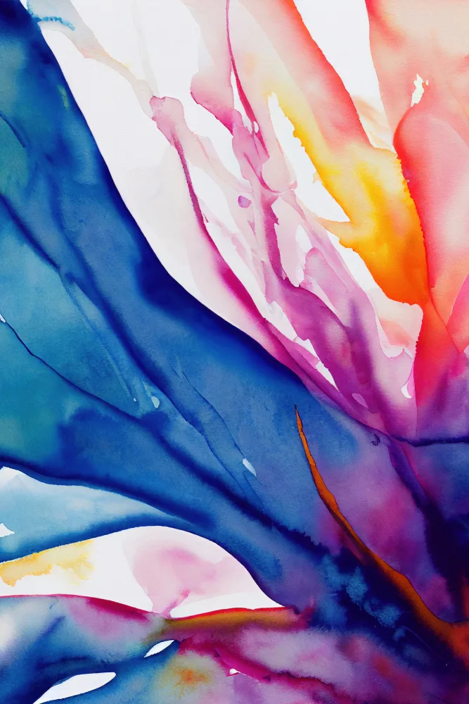 Mauro: Nature Inspired Abstract Watercolor  (Day 94)