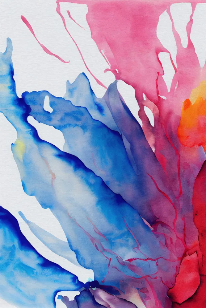 Mauro: Nature Inspired Abstract Watercolor  (Day 95)