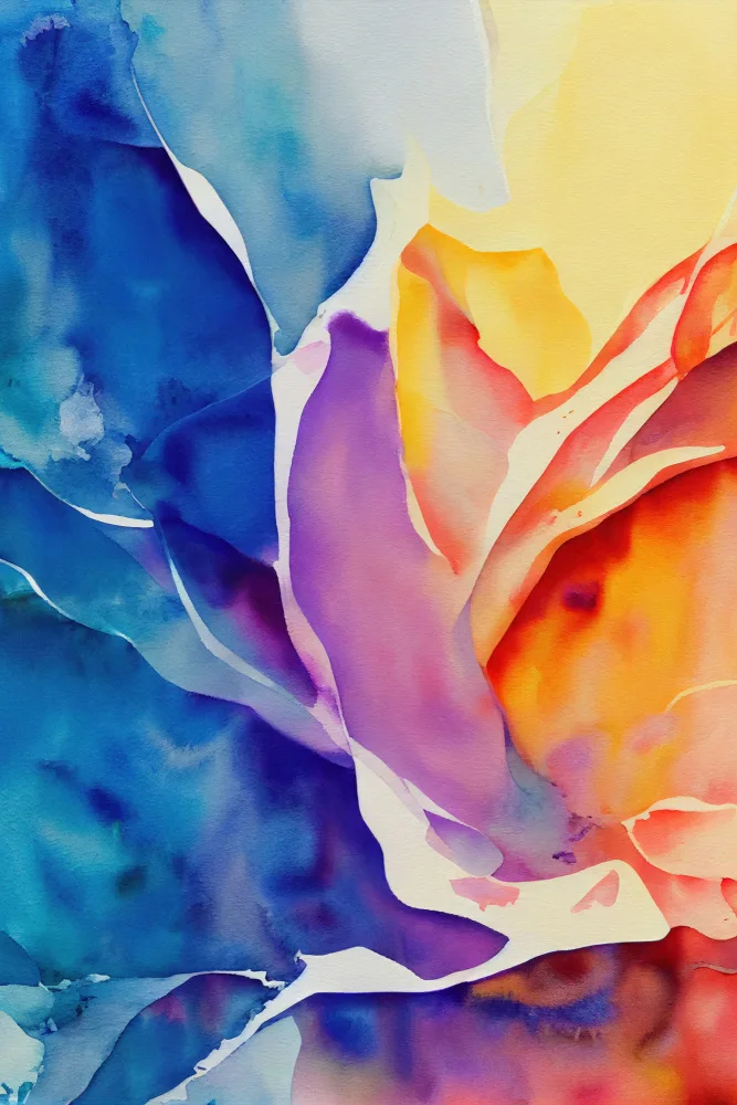 Mauro: Nature Inspired Abstract Watercolor  (Day 101)