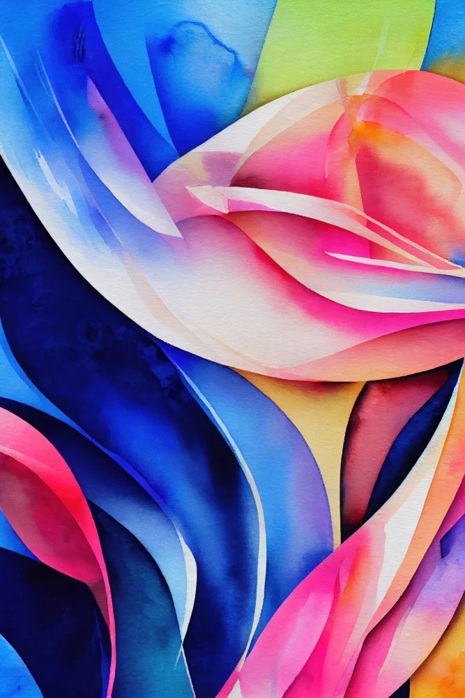 Mauro: Nature Inspired Abstract Watercolor  (Day 102)
