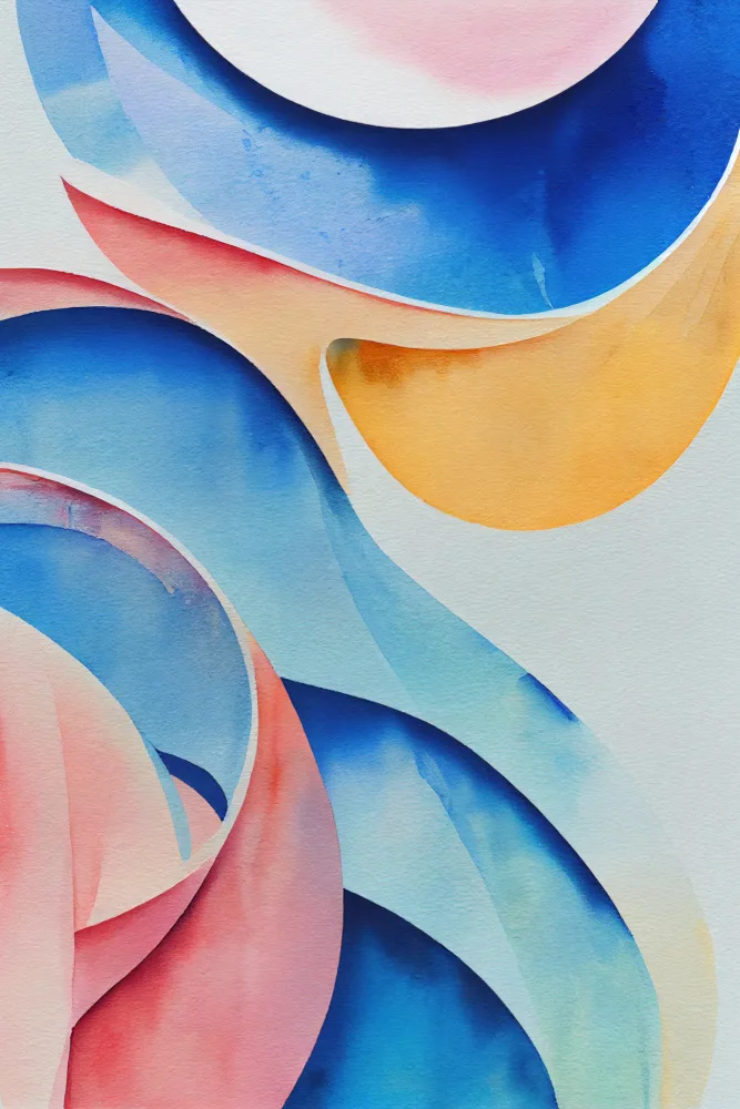 Mauro: Nature Inspired Abstract Watercolor  (Day 104)