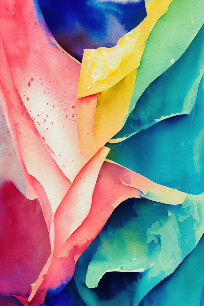 Mauro: Nature Inspired Abstract Watercolor  (Day 107)