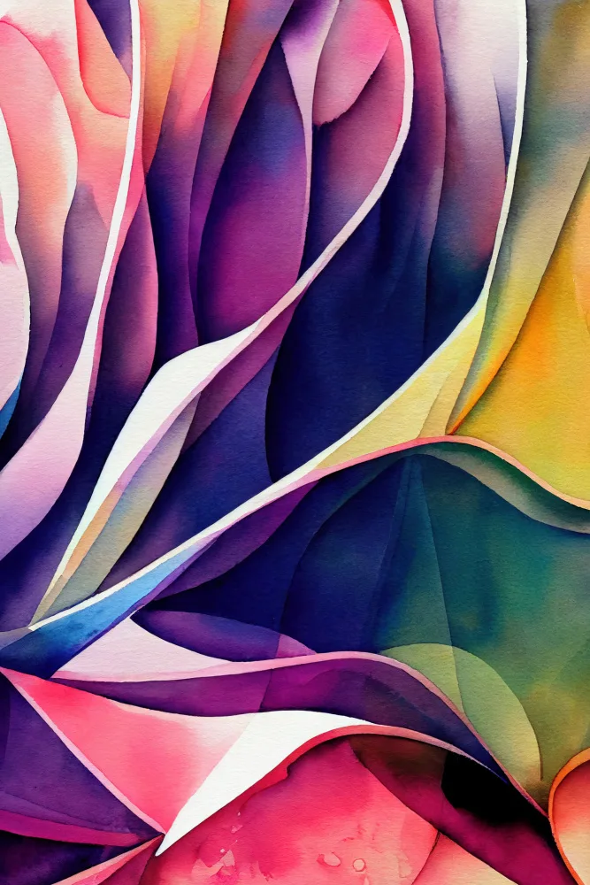 Mauro: Nature Inspired Abstract Watercolor  (Day 110)