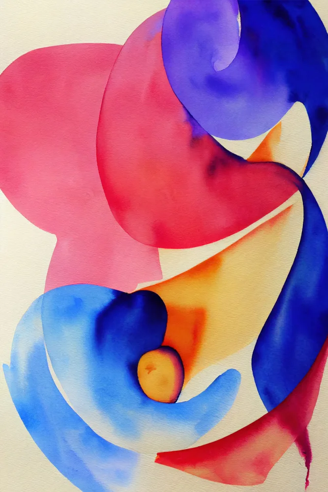 Mauro: Nature Inspired Abstract Watercolor  (Day 115)