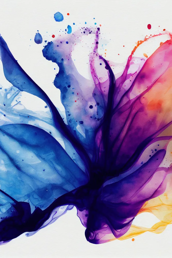 Mauro: Nature Inspired Abstract Watercolor  (Day 119)