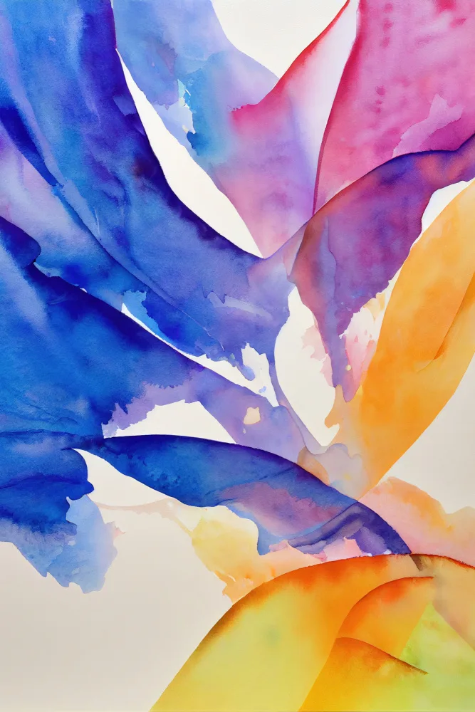 Mauro: Nature Inspired Abstract Watercolor  (Day 121)