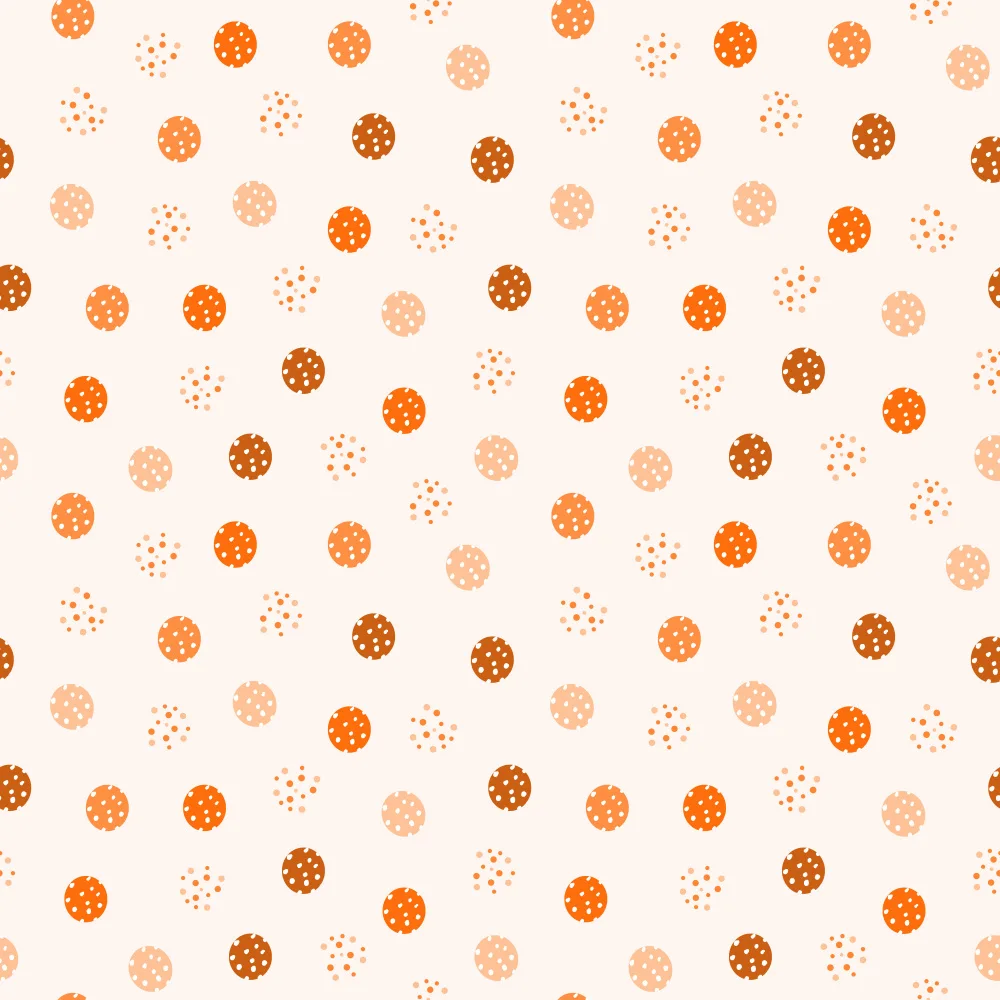 Channell, Michele: Peachy Dots Peach On Tan