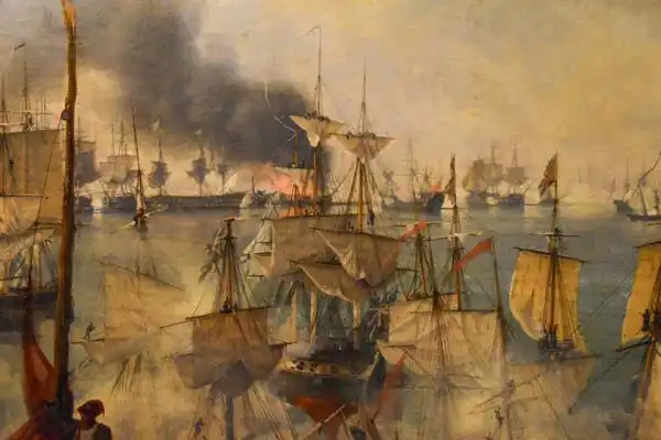 Garneray, Ambroise-Louis: The Battle of Navarino