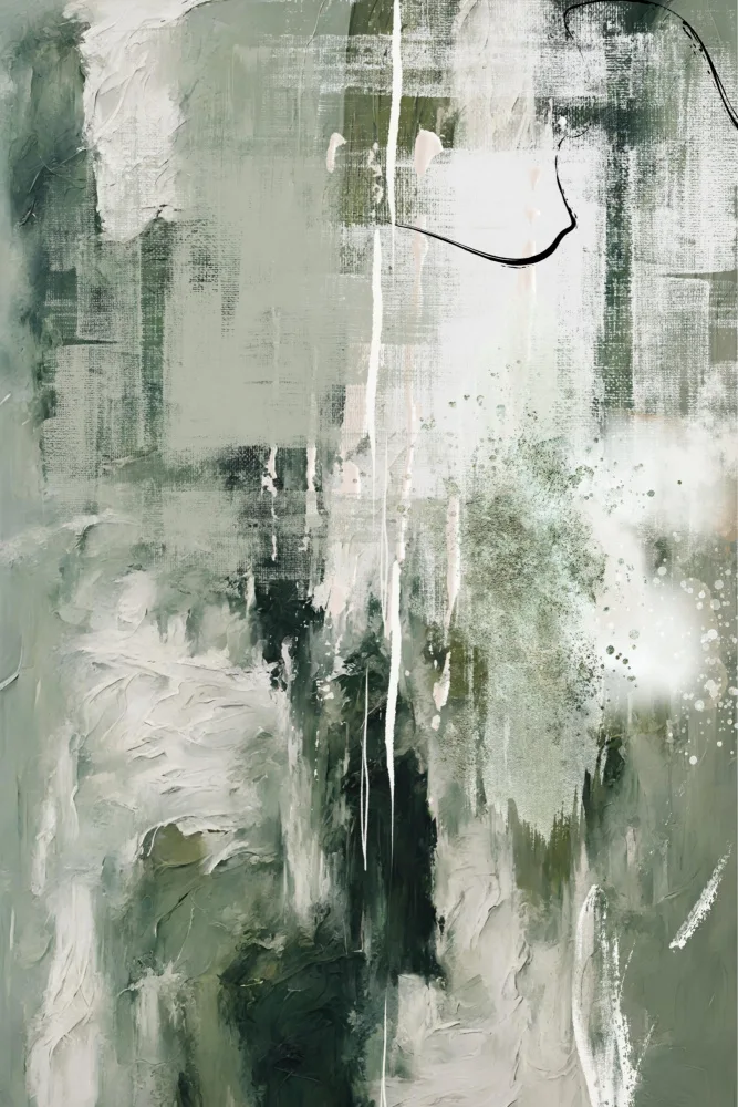 Moss, Ann Sally: Canvas Greens 3