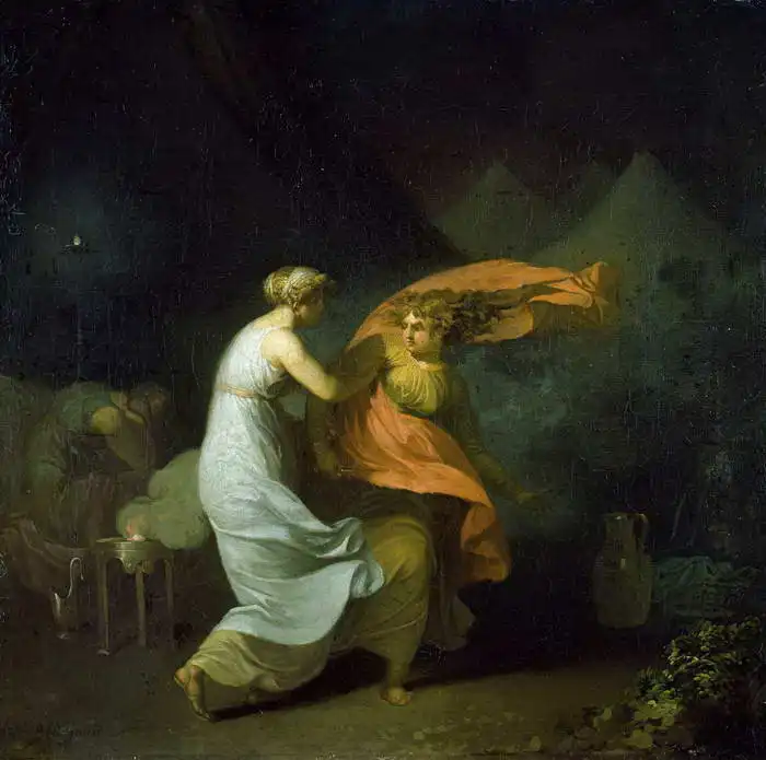 Abildgaard, Nicolai: Julius and Fulvia
