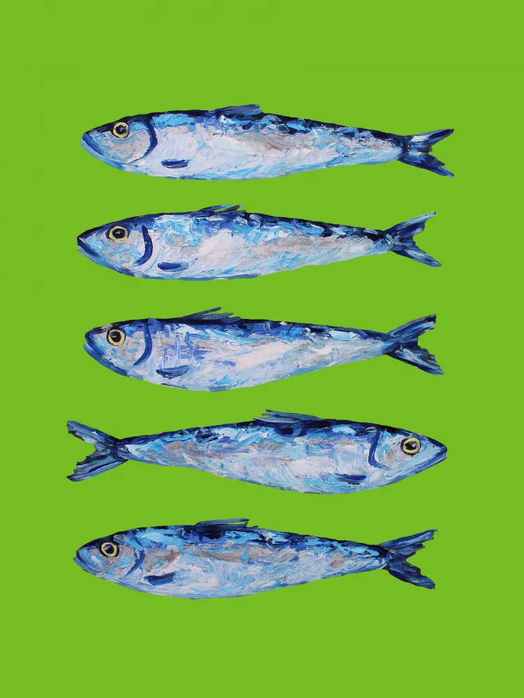 Straker, Alice: Sardines Lime Green