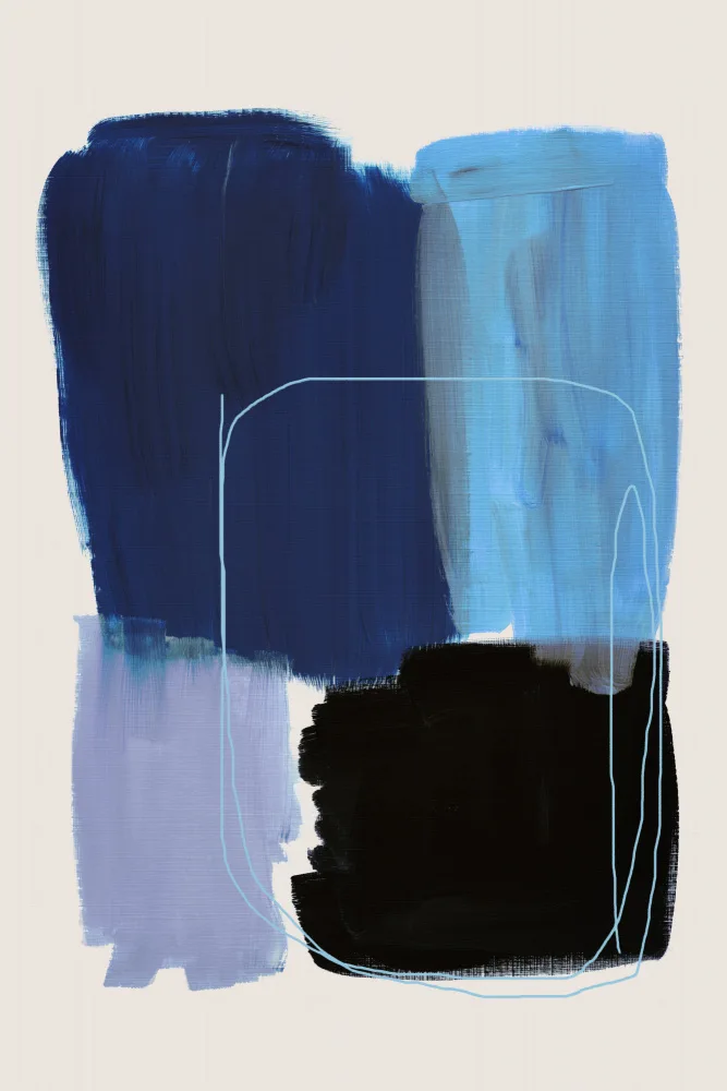 Böhmer, Mareike: Abstract Brush Strokes 120x
