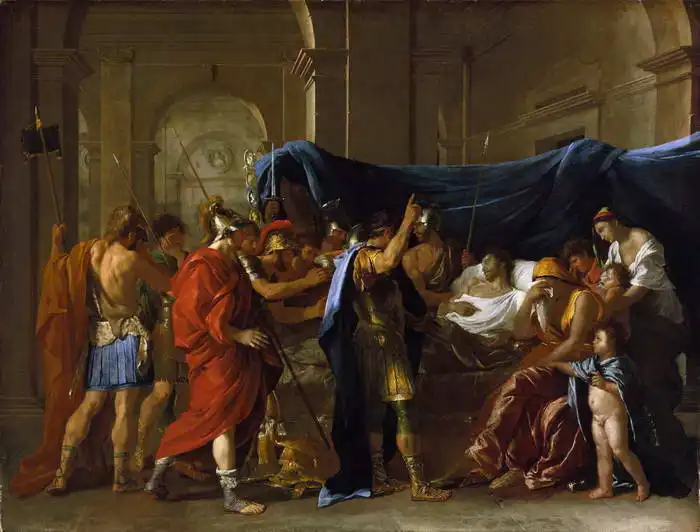 Poussin, Nicolas: Death of Germanicus