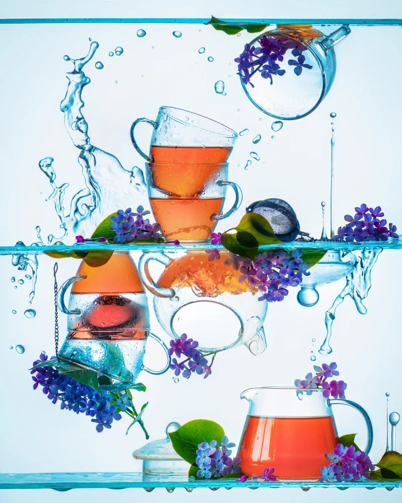Belenko, Dina: August Tea with Lilac