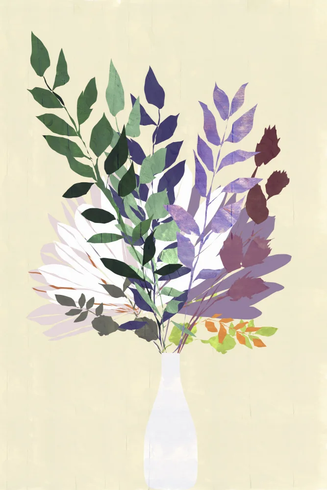 C, Project: Getrockneter Blumenmilchkrug