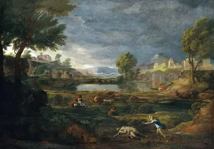Poussin, Nicolas: Tempêtes à Pyramu