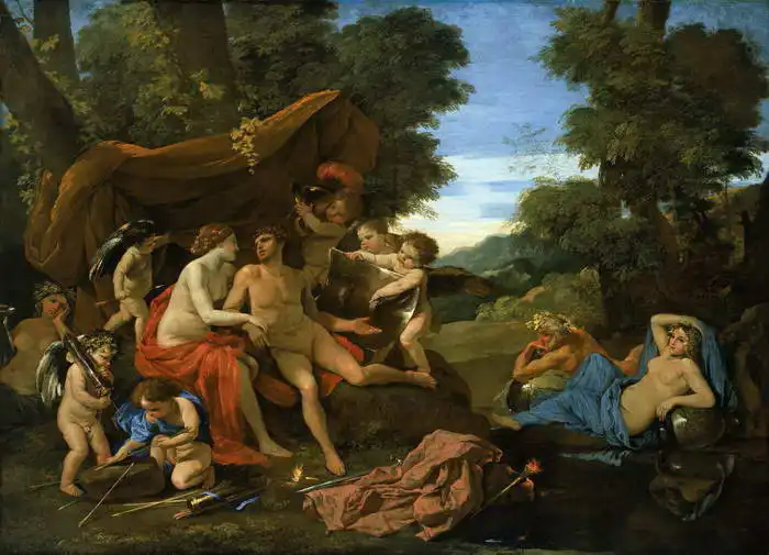 Poussin, Nicolas: Mars and Venus