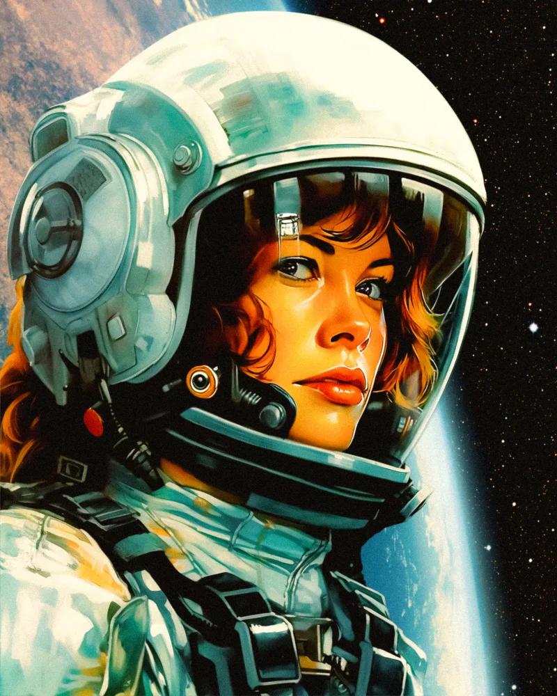 Taudalpoi: Poster dell'astronauta 1