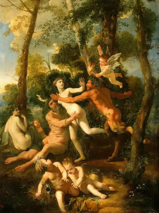 Poussin, Nicolas: Pan et Syrinx