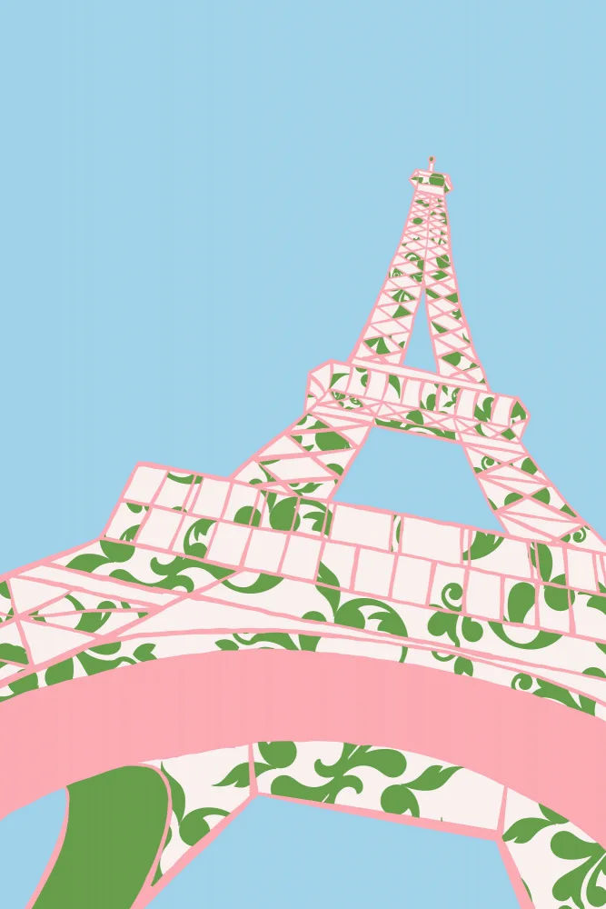 (Audra), Vacationer Vibrant: Eiffel Tower (Afternoon)