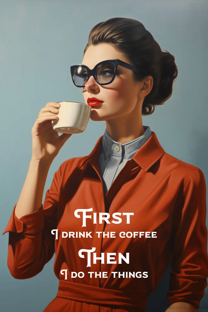 Magnusson, Andreas: First I drink the coffee, then I do the things
