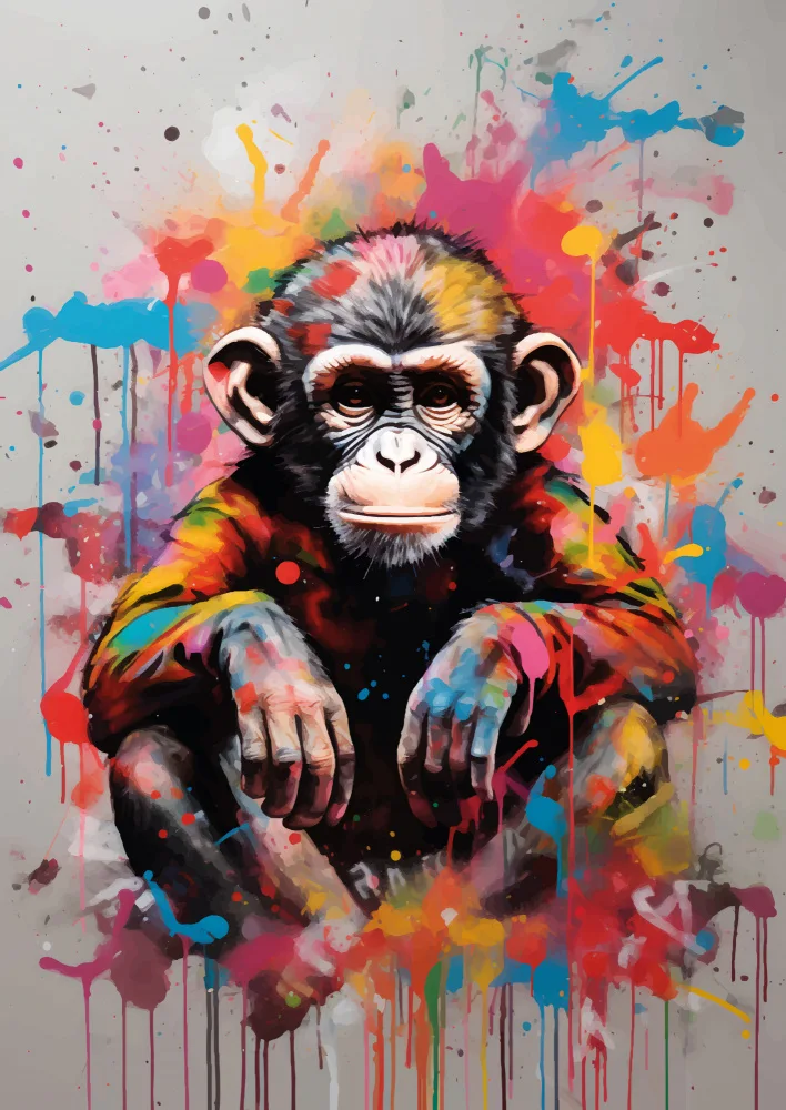Magnusson, Andreas: Monkey Pop Art