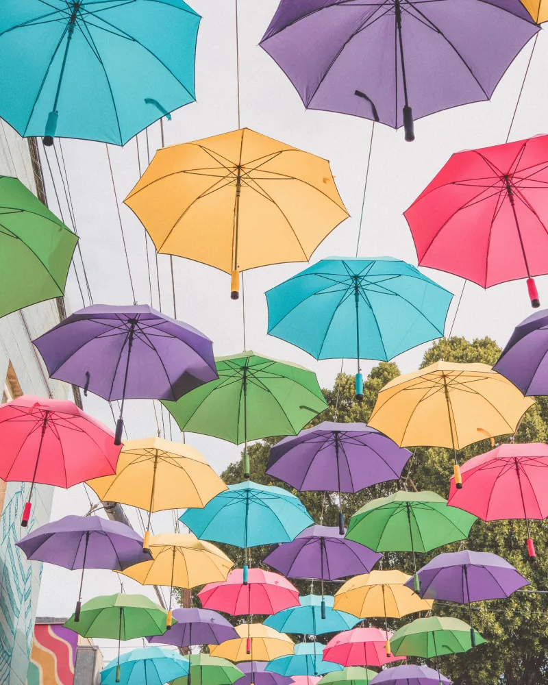 Windeknecht, Tom: Colorful Umbrellas