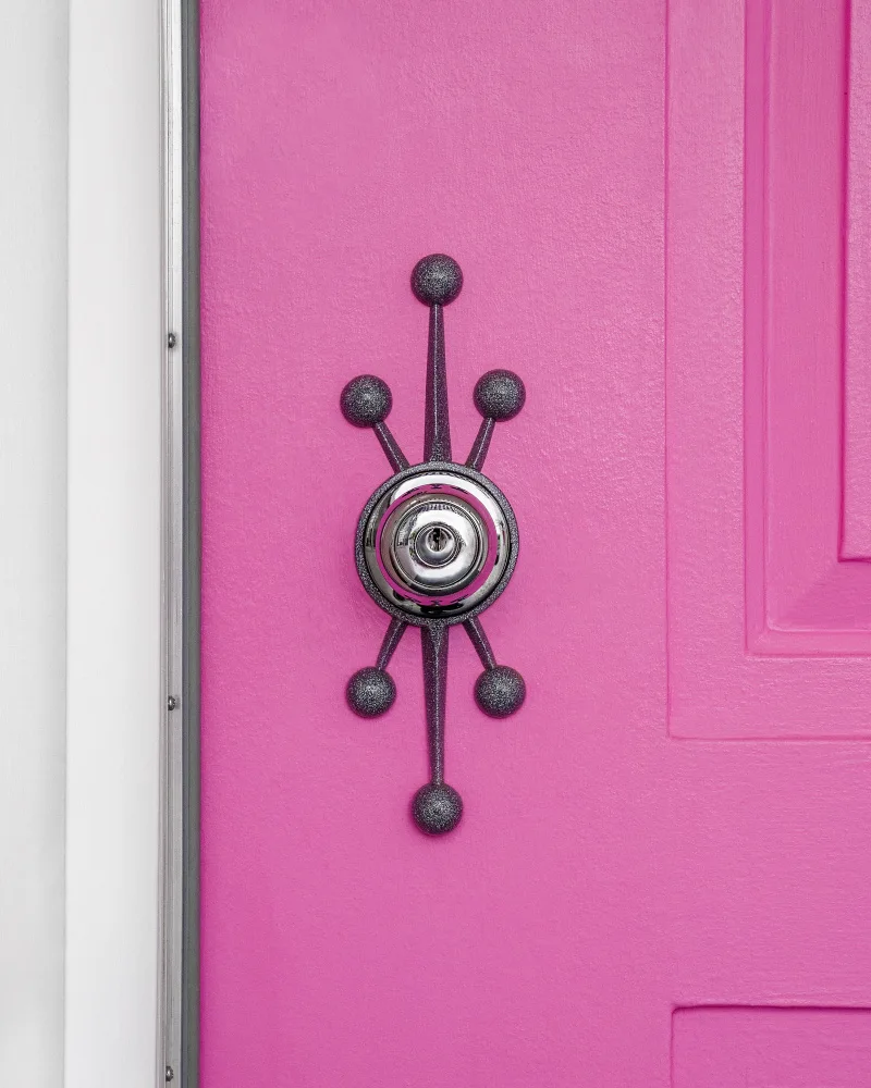 Windeknecht, Tom: Pink Door with a Mid-Century Modern Handle