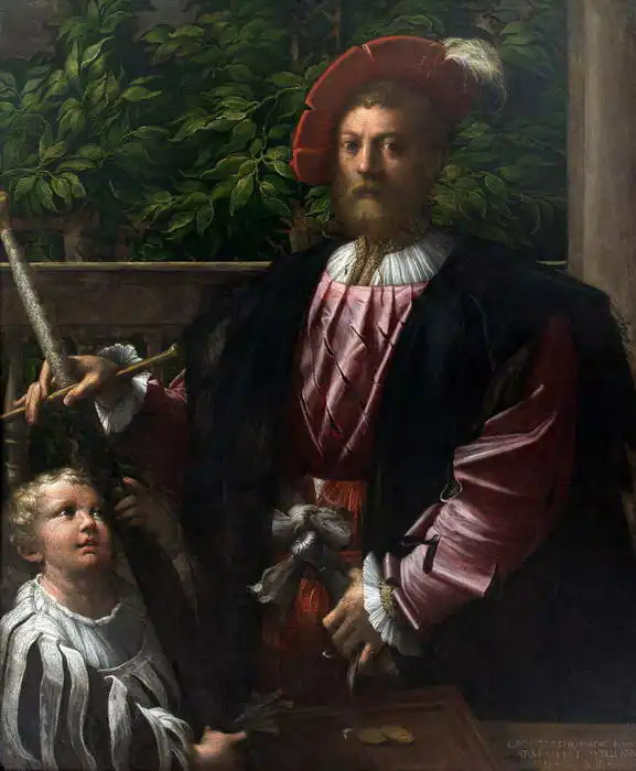 Parmigianino: Portrait of Lorenzo Cyba