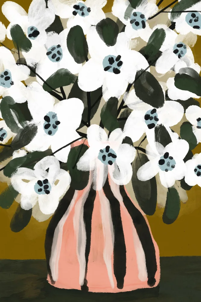 Treechild: Impression de fleurs pastel n°9