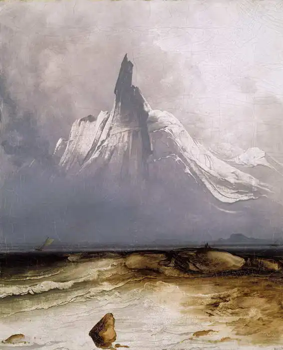 Balke, Peder: Stetind in Fog