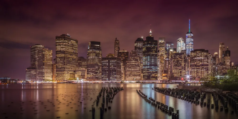 Viola, Melanie: NEW YORK CITY Panoramic Nightly Impressions