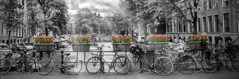 Viola, Melanie: Vue panoramique sur le canal des gentlemen d'AMSTERDAM