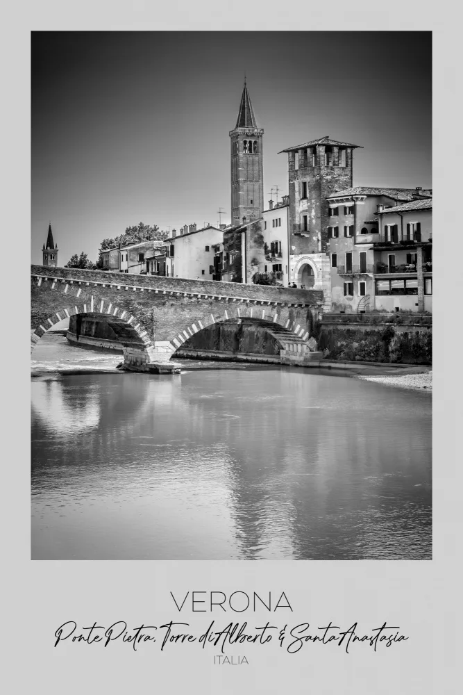 Viola, Melanie: V centru pozornosti: VERONA Ponte Pietra,Torre di Alberto a Santa Anastasia