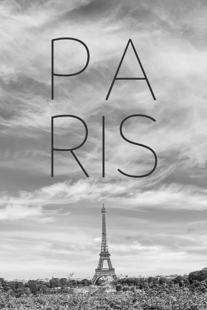 Viola, Melanie: PARIS Tour Eiffel | Texte et horizon
